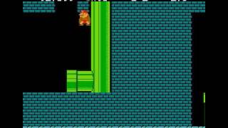 Super Mario Bros Minus World Glitch [upl. by Ledarf]