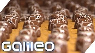 Herstellung der MiniPraline  Galileo  ProSieben [upl. by Eentrok]