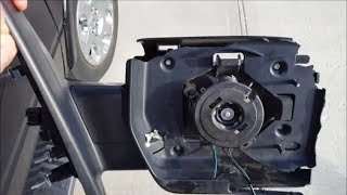 How To Replace Side Mirror on 2011 Ford 150 [upl. by Sidonius]