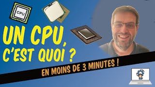 Un CPU cest quoi [upl. by Magdau]