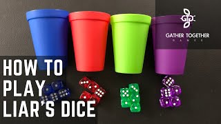 How To Play Liars Dice [upl. by Eelorac]