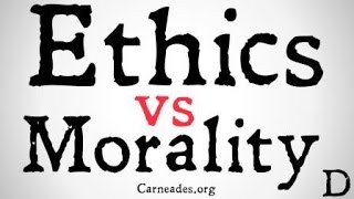 Ethics vs Morality Philosophical Distinctions [upl. by Aneed484]