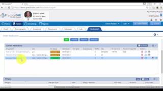 Electronic Prescription  Practice EHR [upl. by Gomar709]