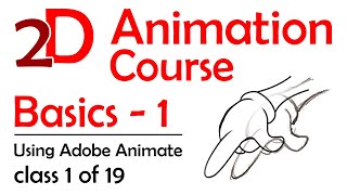 2D Adobe Animate Course  Basics 1 Intro Free 2D Animation Course [upl. by Colombi]