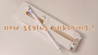 superfine nib stylus pen unboxing ₊˚⸝⸝ 30K VIEWS [upl. by Ayres]