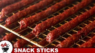 Smoked Snack Sticks Recipe [upl. by Denae]