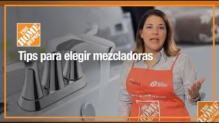 Tips para elegir mezcladoras  Baños  The Home Depot Mx [upl. by Cynara]