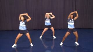 Cheer Tryout Dance With Music From The Front [upl. by Ashton]