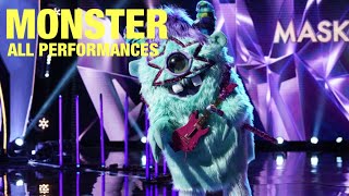 Monster All Performances amp Reveal Masked Singer [upl. by Raskin]