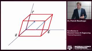 Crystallographic Directions Texas AampM Intro to Materials [upl. by Marjory]