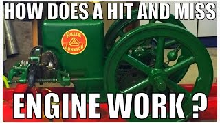 How Does A Hit And Miss Engine Work [upl. by Dorina]