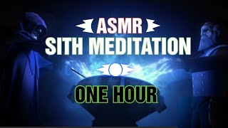 Sith Meditation ONE HOUR  Star Wars ASMR [upl. by Atiuqihc]