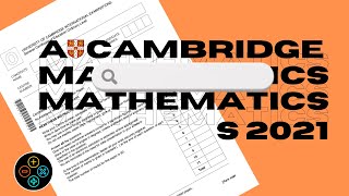 A Level Pure Mathematics P3 May June 2021 Paper 3 970932 [upl. by Mihalco]