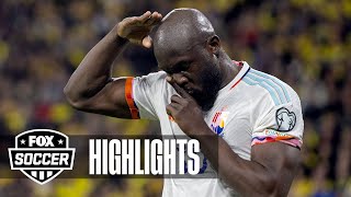 Sweden vs Belgium Highlights  UEFA European Qualifiers [upl. by Yunfei]