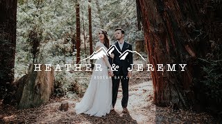 Most EPIC elopement EVER  Wedding in California Redwoods [upl. by Euh]