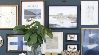 How to Create an Eclectic Gallery Wall [upl. by Norris]