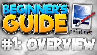 Beginners Guide to PaintNET  The Basics [upl. by Nedmac39]