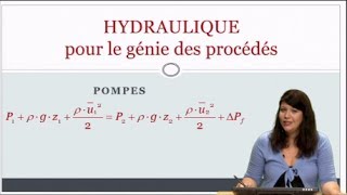 HYDRAULIQUE  introduction aux pompes [upl. by Rennat]