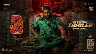 Pushpa 2 The Rule Trailer Telugu  Allu Arjun  Sukumar  Rashmika Mandanna  Fahadh Faasil  DSP [upl. by Aluap]