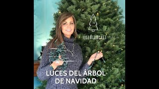 Cómo colocar las luces del árbol de navidad  tips para que se vea frondoso  El Blog De Nelu [upl. by Lindie619]