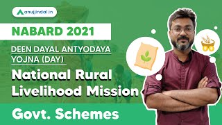 NABARD Grade A 2021  Government Schemes  DAY  National Rural Livelihood Mission by Manish sir [upl. by Elokin]