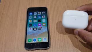 Connect AirPod Pro to iPhone 6 [upl. by Aneelehs]