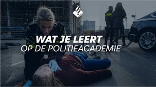 Wat je leert op de politieacademie [upl. by Aplihs601]