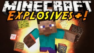 Minecraft Mod Showcase  EXPLOSIVES [upl. by Giavani]