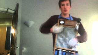 Washboard Laurence  speed metal solo [upl. by Nnodnarb963]