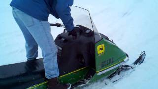 1974 John Deere Snowmobile [upl. by Ggerk]