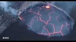 Kīlauea Summit Eruption — Lava Returns to Halemaʻumaʻu [upl. by Giardap]