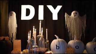 5 Creepy but Classy Halloween Decorations on a budget [upl. by Josy]