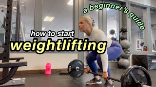 A BEGINNERS GUIDE TO WEIGHTLIFTING  how to use gym equipment  feel confident in the weight room [upl. by Grubb551]