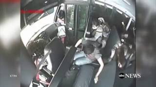 School Bus Crash Video [upl. by Sihtam]