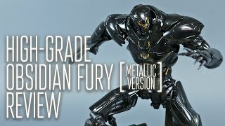 1489  HG Obsidian Fury Set Metallic Ver OOB Review [upl. by Sheppard]