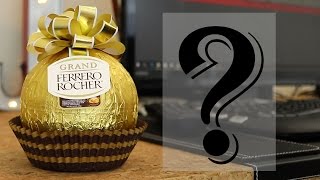 Whats Inside a Giant Ferrero Rocher   Ferrero Rocher Grand [upl. by Annaitat]