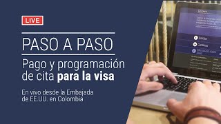 Pago y programación de cita para la visa [upl. by Diann]