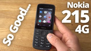 Nokia 215 4G  7 Reasons Why Its the BEST Feature Phone Ever [upl. by Nygem]