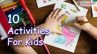 Extracurricular Activities For Kids  Just Learning 10 Activities [upl. by Yras]