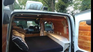 Opel Combo 13 cdti Van Conversion  Mini Camper [upl. by Yreffej]