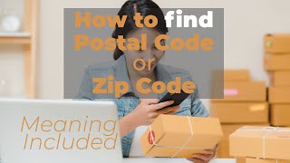 What is my postal code Postal Code  Zip Code Meaning in URDU [upl. by Ruhtracam96]