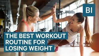 Best Workout Routine For Losing Weight According To Exercise Experts [upl. by Gelb815]