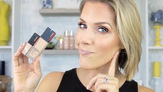 Shiseido Synchro Skin Self Refreshing Foundation and Concealer Review and Demo [upl. by Aihtnyc]