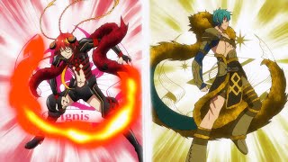 1080p Kamigami No Asobi All Transformations 神々の悪戯 変身シーン [upl. by Willem]