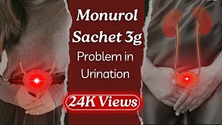 Monurol 3g 1 Sachet of granulate FOSFOMYCIN TROMETAMOL [upl. by Phip493]