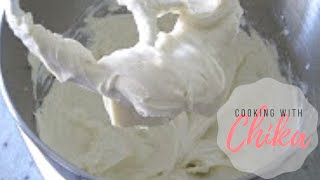 How to Make  Cream Cheese Frosting Recipe – 3 Ingredients  Episode 25 [upl. by Shay]