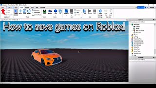 How To Save Games in Roblox Studio [upl. by Bianchi]