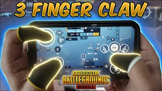 3 Finger Claw GuideTutorial PUBG MobileBGMI Tips and Tricks SetupSensitivity Settings Handcam [upl. by Maer975]