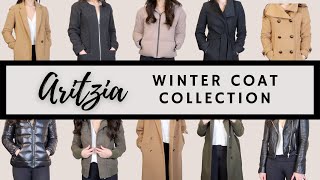 MY ARITZIA WINTER COAT COLLECTION amp MOD SHOTS OLD AND NEW  Irene Simply [upl. by Lednahc332]