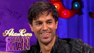 Alan Carr Interviews Enrique Iglesias In Broken Spanish  Full Interview  Alan Carr Chatty Man [upl. by Ahsata657]